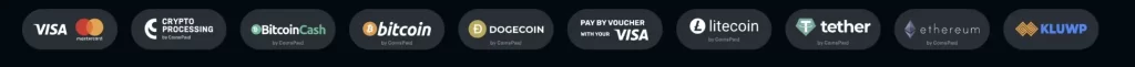 Payment methods at Rocket Play